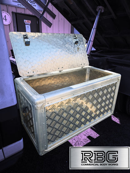 Aluminium Toolbox Storage Box Lockable - Ford Transit Trucks ##FREE POSTAGE!!!##
