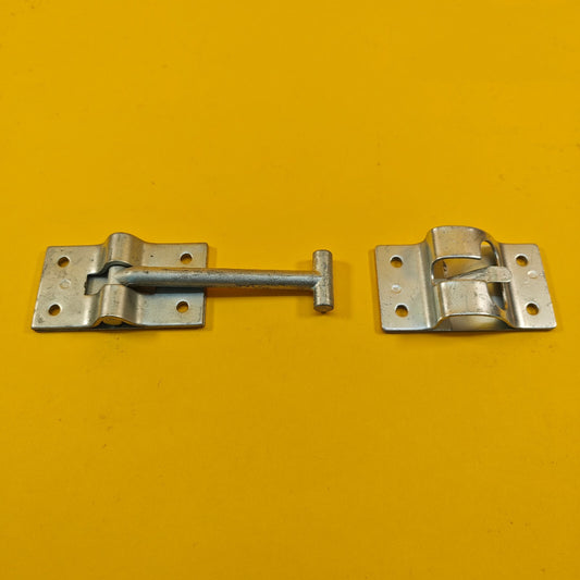 Door Retainer 105mm Hook & Catch Plate Horsebox Trailer Truck Caravan Barn 1Pc