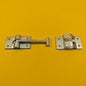 Door Retainer 105mm Hook & Catch Plate Horsebox Trailer Truck Caravan Barn 1Pc