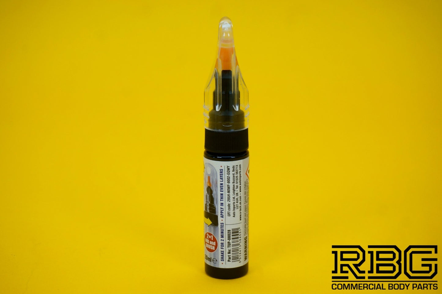 Alloy Wheel Paint Touch-Up PEN & STICK BLACK Chip Kurb Damaged Repair Pen Car