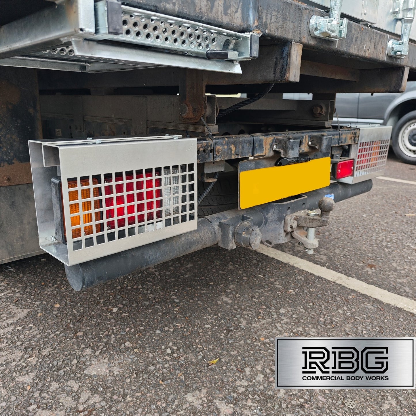 Light Guards for Isuzu Grafter THICK 3mm Galvanized Aluminum Truck Tipper UK
