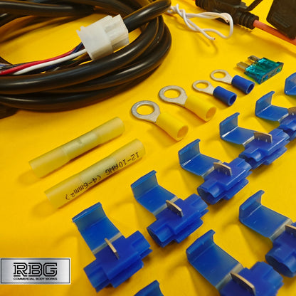 Universal 7 Pin Electric Towbar Wiring Kit PCT ZR2500 Relay 12N 7 Way Bypass UK