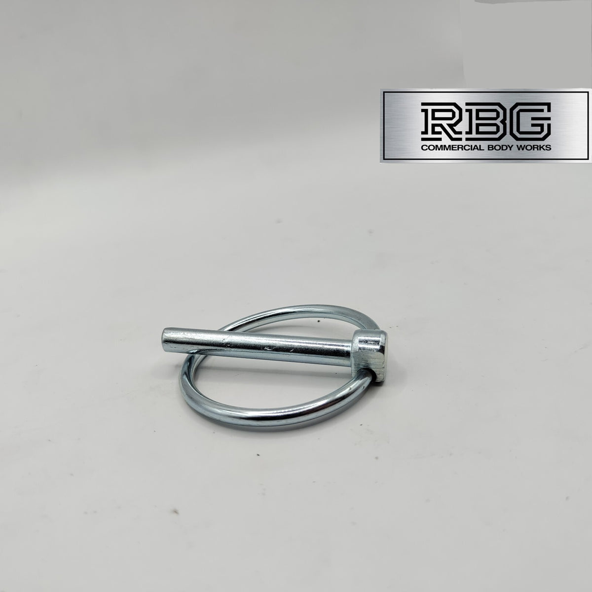 2x Lynch Pins Ø6 x 45mm Zinc Plated Steel Linch Pins Trailer, Tractor, Truck