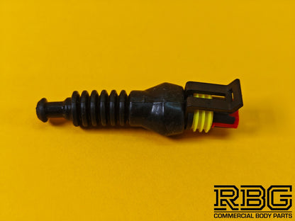 SuperSeal Connector Kit 2 Way Male With Protective Boot AMP Wiring Waterproof TE