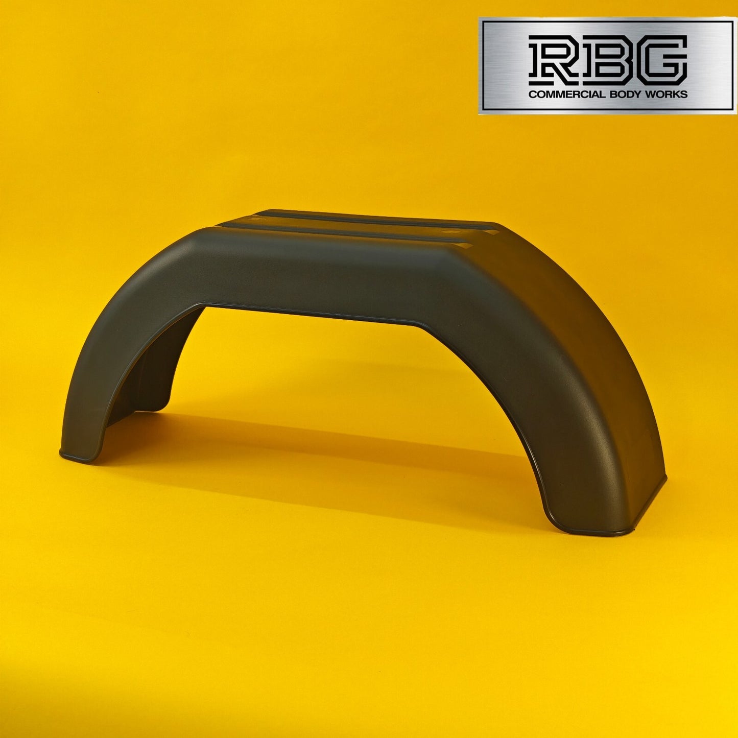 10 Inch Plastic Mudguard Single 610mm x 180mm for Trailer 10″ Wheel Domar Deluxe