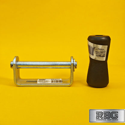 Keel Roller + Bracket 19mm Bore for Boat Trailers Non-Marking Polyurethane UK