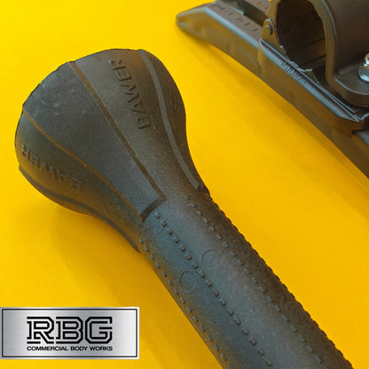 Single Wheel Round Mudguard + Brackets & Wing Stays 840x270mm Domar Truck