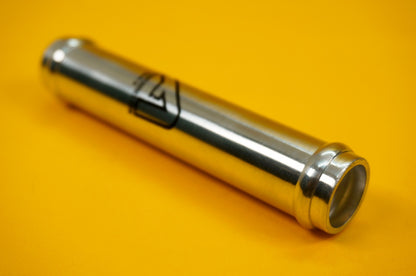 Alloy Hose Joiners 100mm Straight Swaged Connector Beaded Pipe - VARIOUS SIZES
