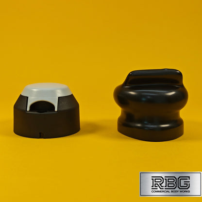 Plastic Socket + Cover PVC 7 Pin 12S Type For Towing Trailer Caravan 12V Towbar