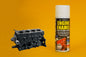 Engine Enamel BLACK Spray Coating 400ml E-TECH Heat Resistant Paint Car Vehicle