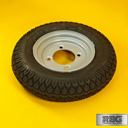 Spare Wheel & Tyre 3.50x8, 350x8 for Erde 102 Maypole 6810 115mm PCD Trailer UK