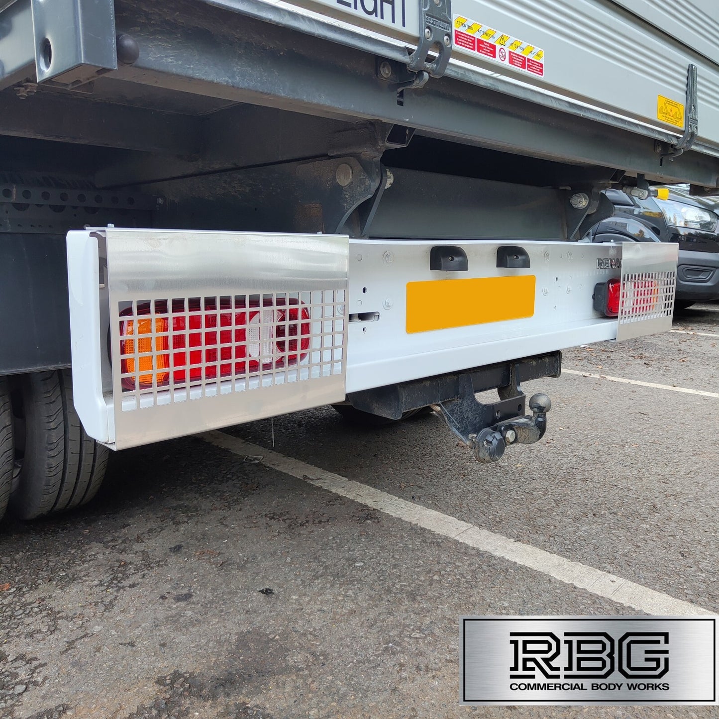 Vauxhall Movano Light Guards 3mm Thick Aluminium Dropside/Tipper Truck PAIR!!!