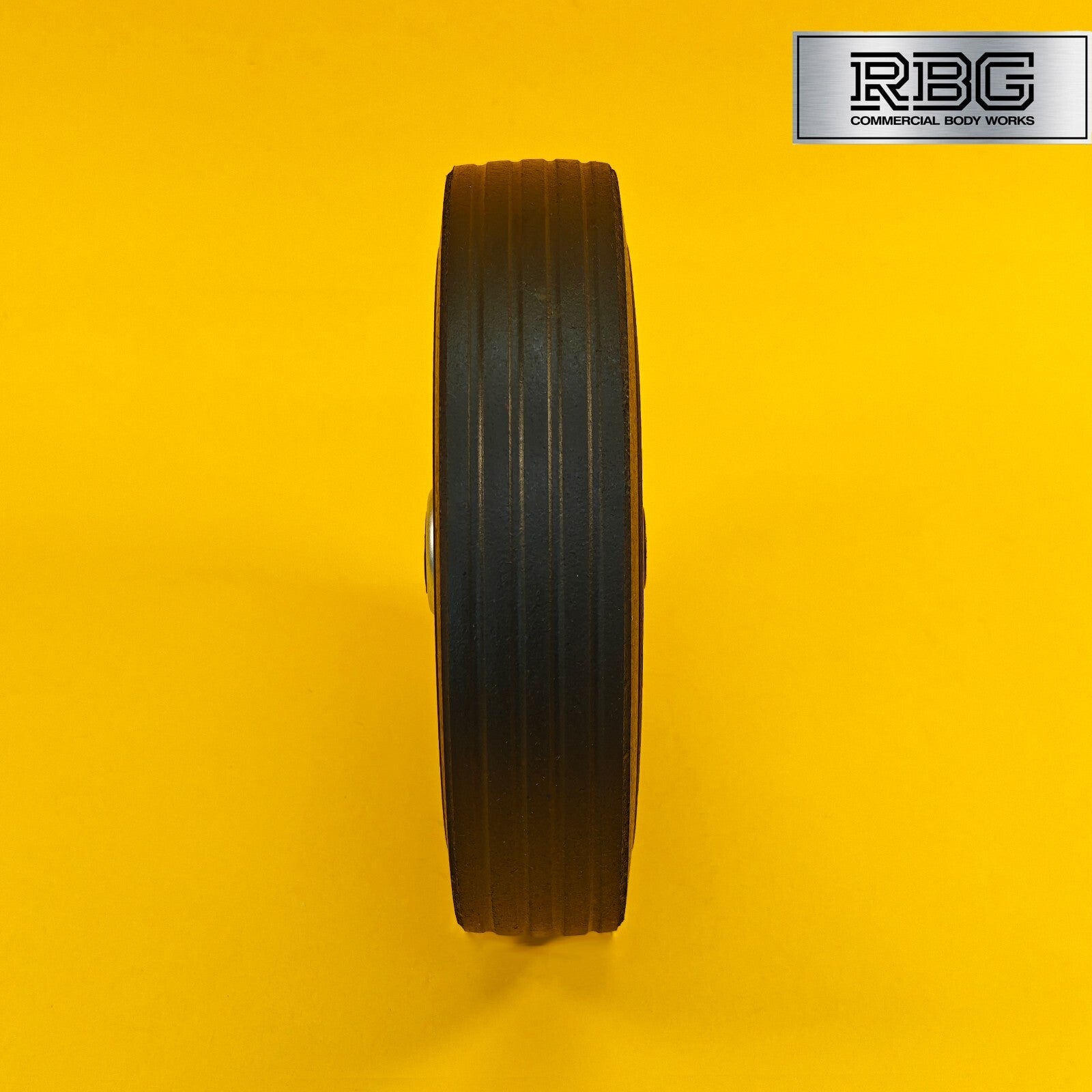 Steel Replacement Wheel 200mm for Jockey Wheels for Trailer Rubber Tyre 8" UK