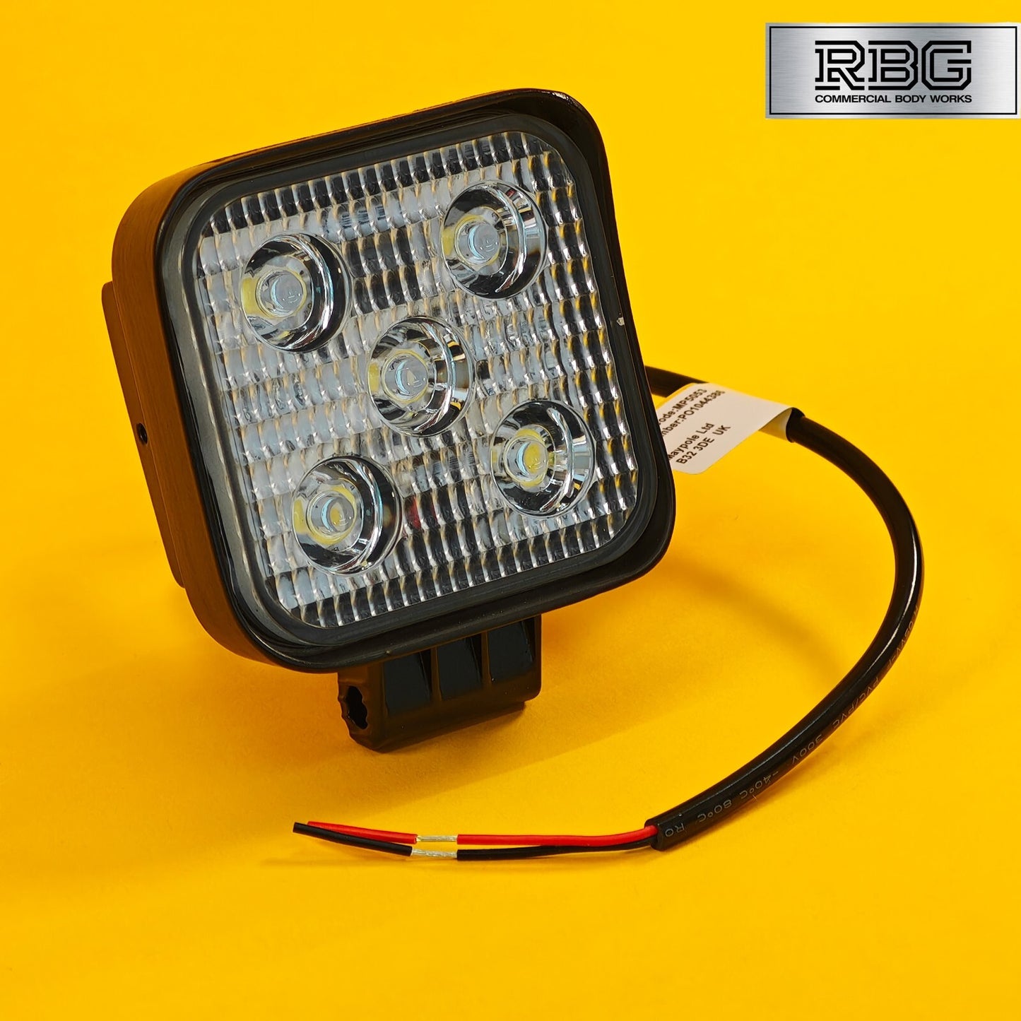 Flood LED Work Lamp Spot Lights 12/24V 15W Waterproof Offroad Car Truck SUV ATV