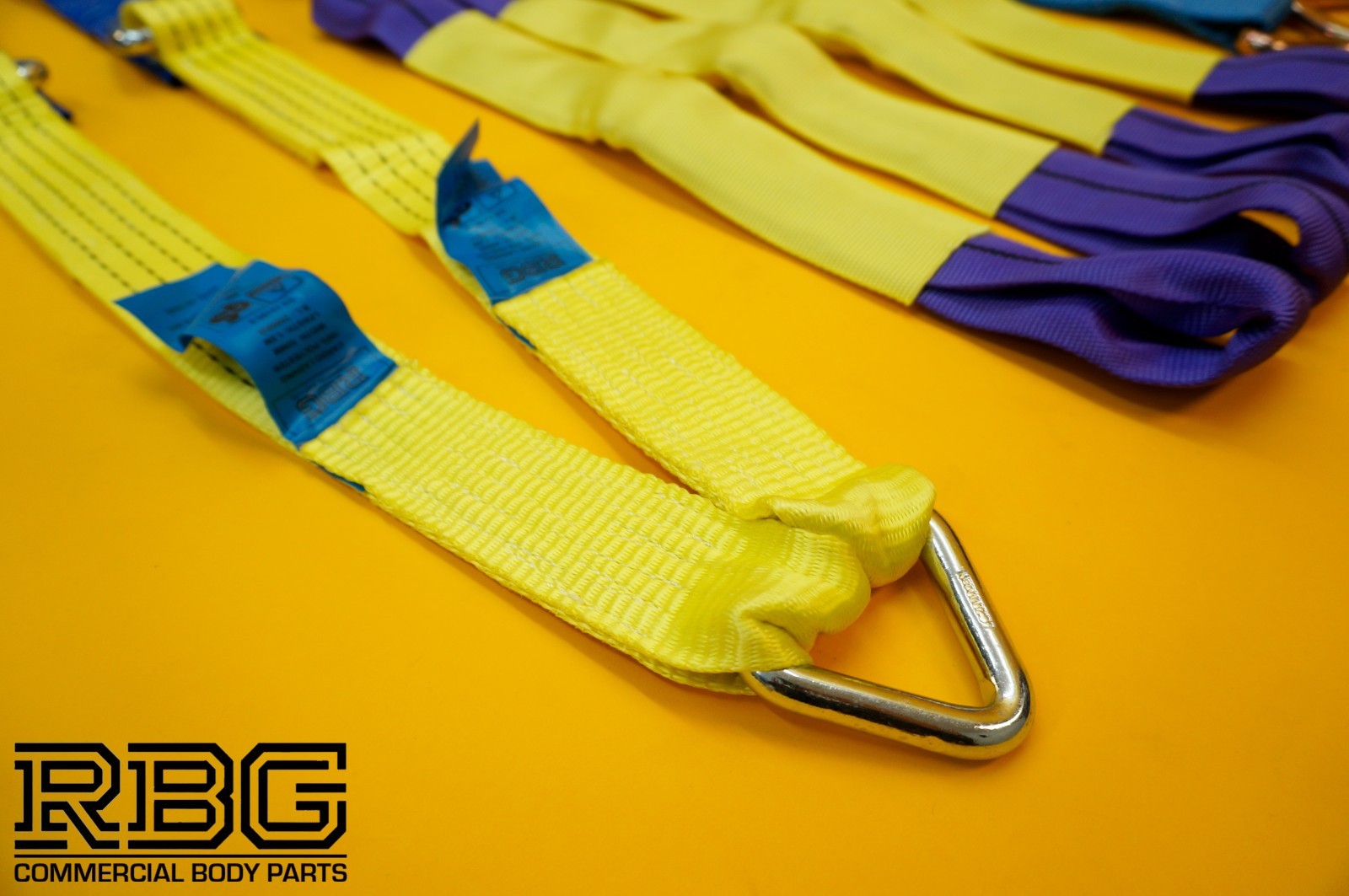 Recovery Ratchet Strap 4Pc SET 5T 4mx50mm + Winching Assistance Strap 1.5mx50mm