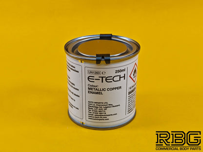 Brake Caliper Paint Kit COPPER Paint + Cleaner + Brush E-TECH For Car Vehicle UK