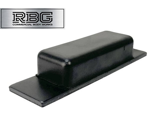 Rubber Tipper Block Pad 1x Mild Steel Weld on Landing Buffer Trailer 150mm HGV