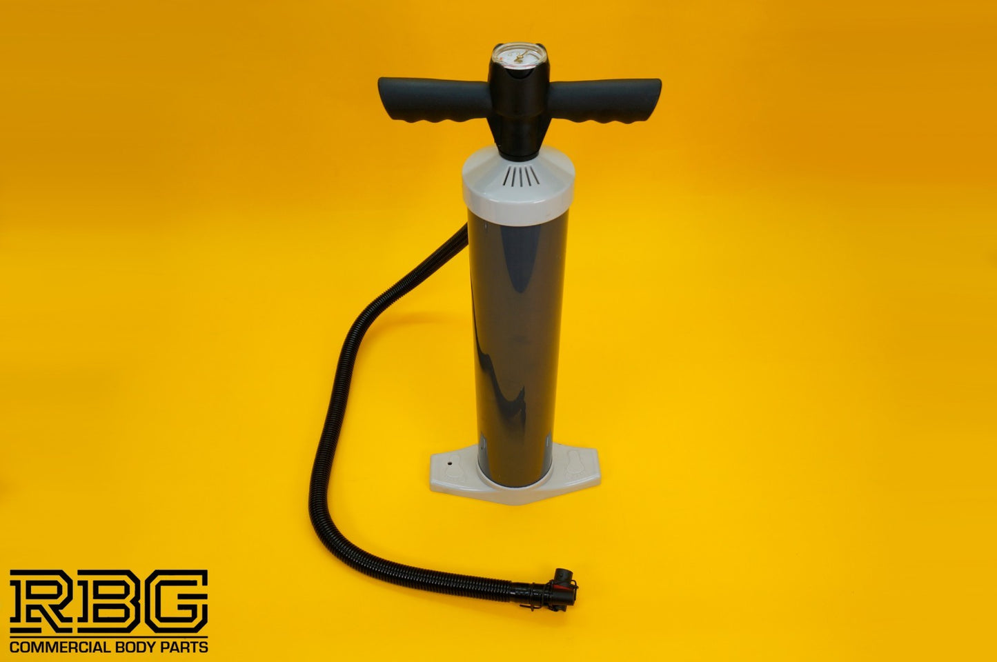 Air Hand Pump with Pressure Gauge for Inflatable Tents Awnings 2.2L Large Barrel