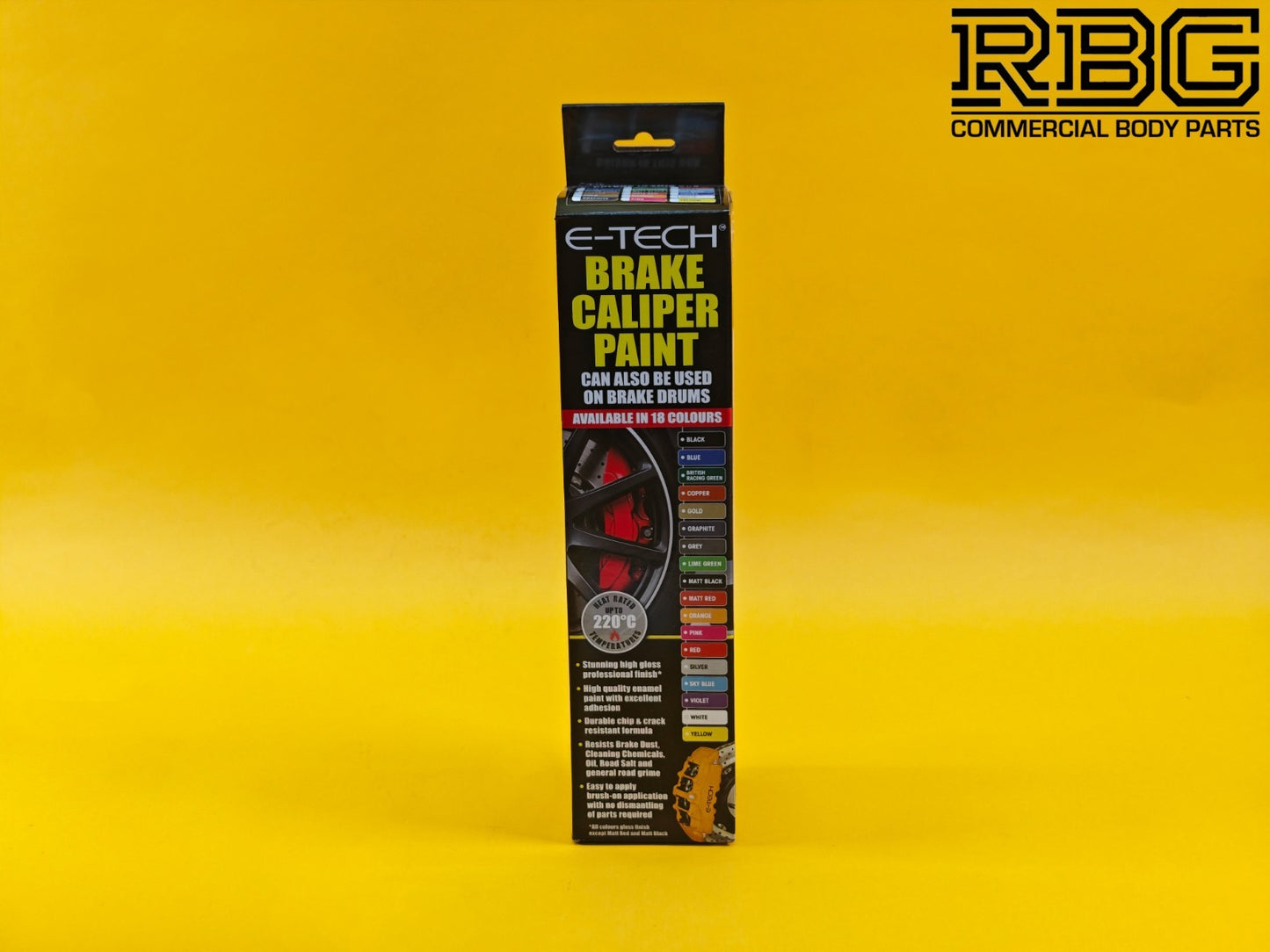 Brake Caliper Paint Kit BRITISH RACING GREEN Paint + Cleaner + Brush E-TECH UK