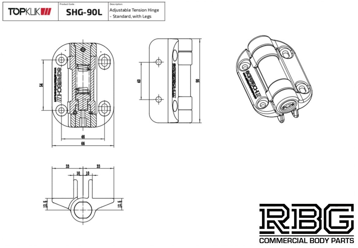 Adjustable Tension Door Hinges PAIR Self Closing Garden Fence Gate Hinges 8 Mode
