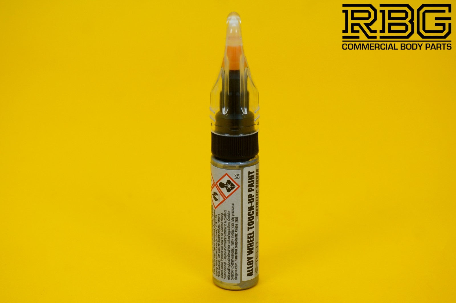 Alloy Wheel Paint Touch-Up PEN & STICK SILVER Chip Kurb Damaged Repair Pen Car