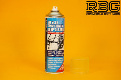 Bicycle Chain Drivetrain Cleaner E-TECH 500ml Bike Deep Fast-Acting Gel Cleaner