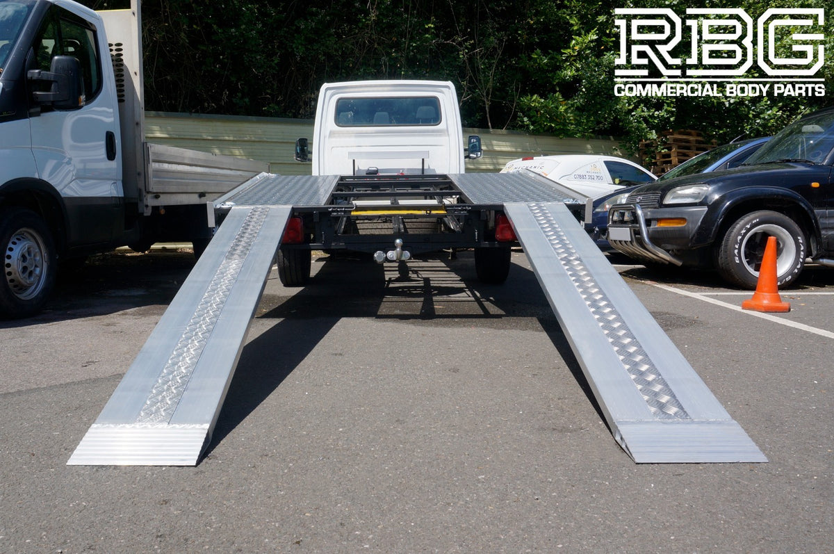 Aluminium Car Loading Ramps for Recovery Truck Non Slip Car Ramps UK DELIVERY!