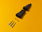SuperSeal Connector Kit 3 Pin Female With Protective Boot AMP Waterproof IP67 TE