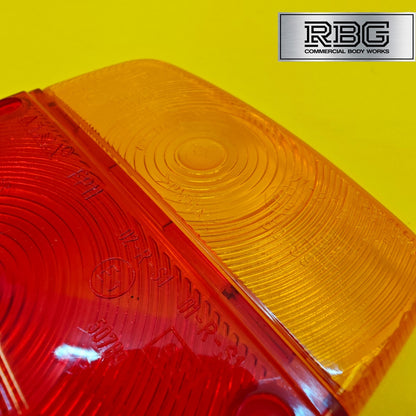 Replacement LENS for AJBA FP11 or FP18 Rear Trailer Lamp Light - Daxara & Erde