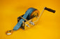 Manual Hand Winch 2000lb + Strap 10m & Hook Trailer Caravan Boat Winch Marine