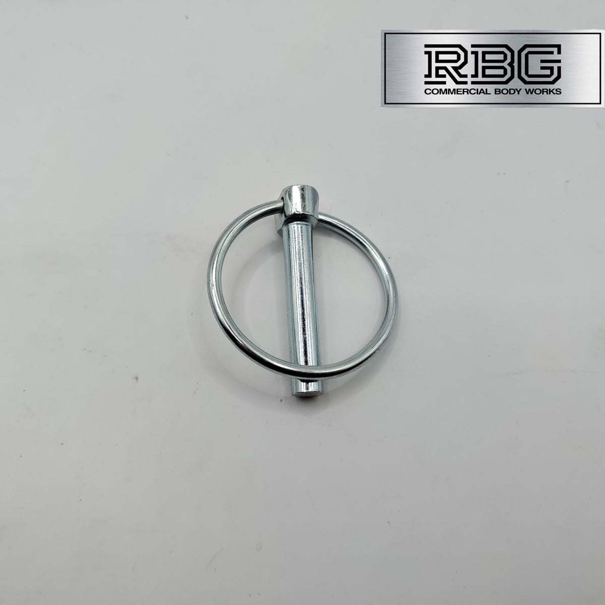 2x Lynch Pins Ø8 x 44.5mm Zinc Plated Steel Linch Pins Trailer, Tractor, Truck