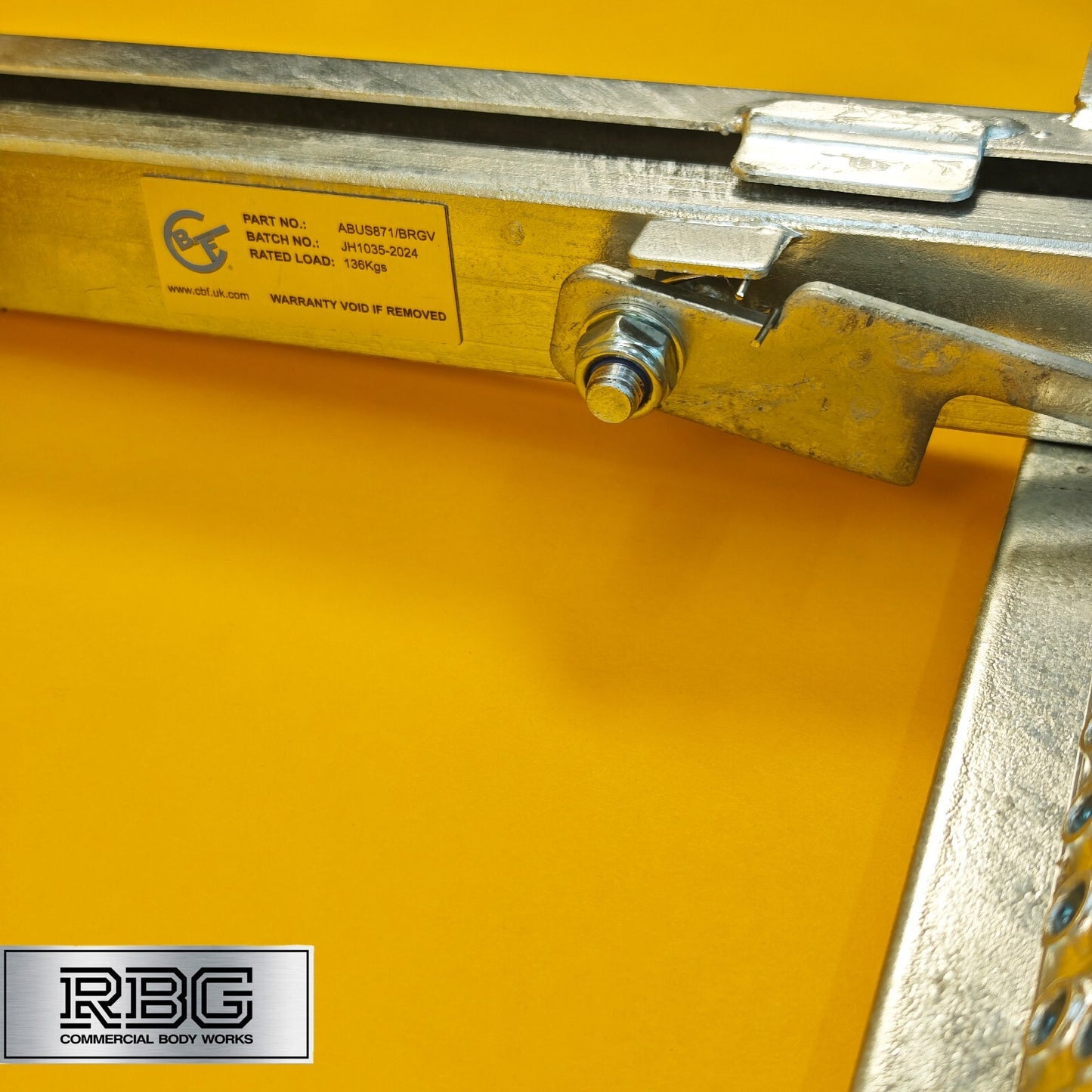 Pull Slide Out Step 2 Rung Underfloor Access Ladder Tipper Truck Trailer Steel