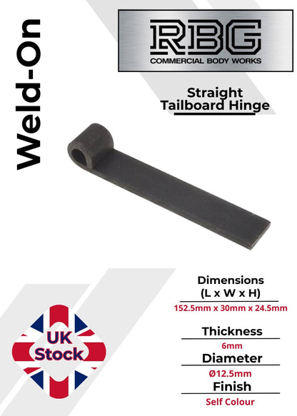 Trailer Straight Hinge Weld on Self Colour Tailgate Truck Tipper Trailer Drop