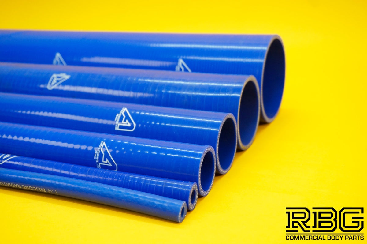 Straight Reinforced Silicone Hose Coolant Water Boost Pipes 1m VARIOUS DIAMETERS