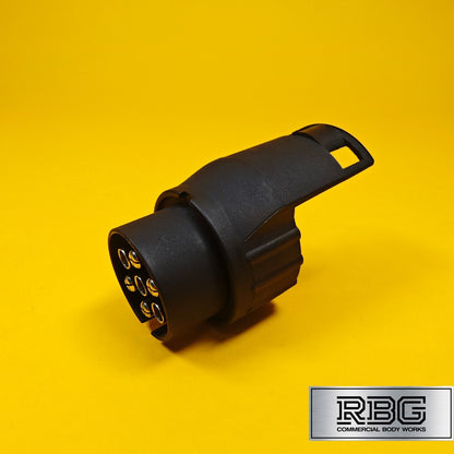 7 Pin to 13 Pin Adaptor Professional Vehicle to Trailer Caravan Socket Plug