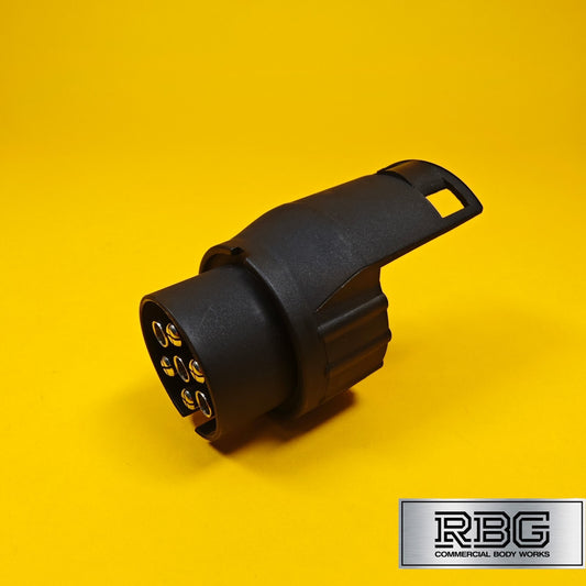 7 Pin to 13 Pin Adaptor Professional Vehicle to Trailer Caravan Socket Plug