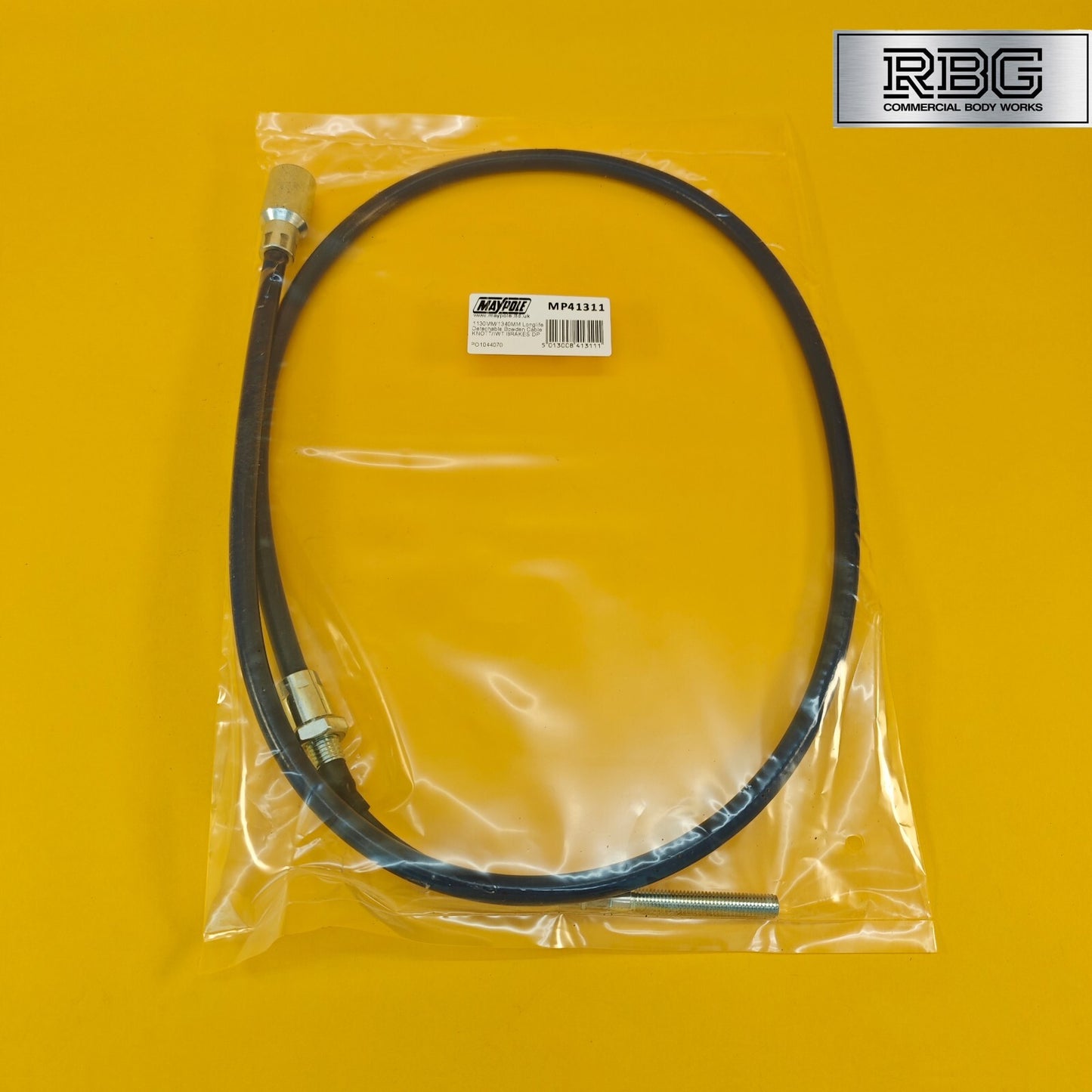 1130mm Brake Cable Long Life Detachable Bowden For Knott Ifor Williams Trailers
