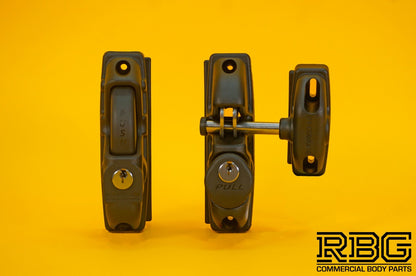 Double Hook Gate Latch Double Sided Lock SafeTech Garden Fence Gravity Latch
