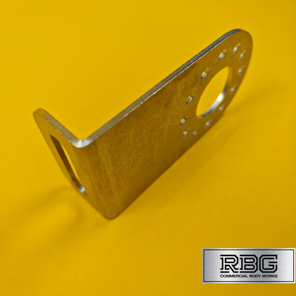 Right Angle Towbar Socket Plate 7 or 13 Pin Heavy Duty Mounting Trailers No Slot