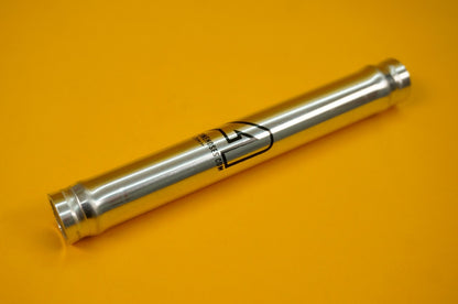 Alloy Hose Joiners 100mm Straight Swaged Connector Beaded Pipe - VARIOUS SIZES