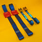 Strap Kit Motorcycle Ratchet Tie Down 25mm 2.1m Blue Trailer Handlebar Lashing