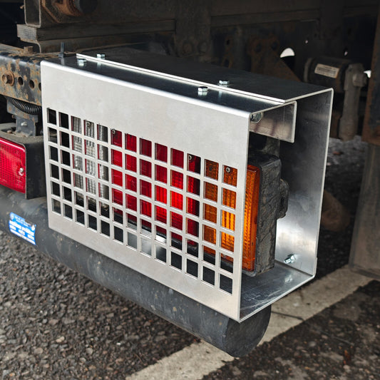 Light Guards for Isuzu Grafter THICK 3mm Galvanized Aluminum Truck Tipper UK