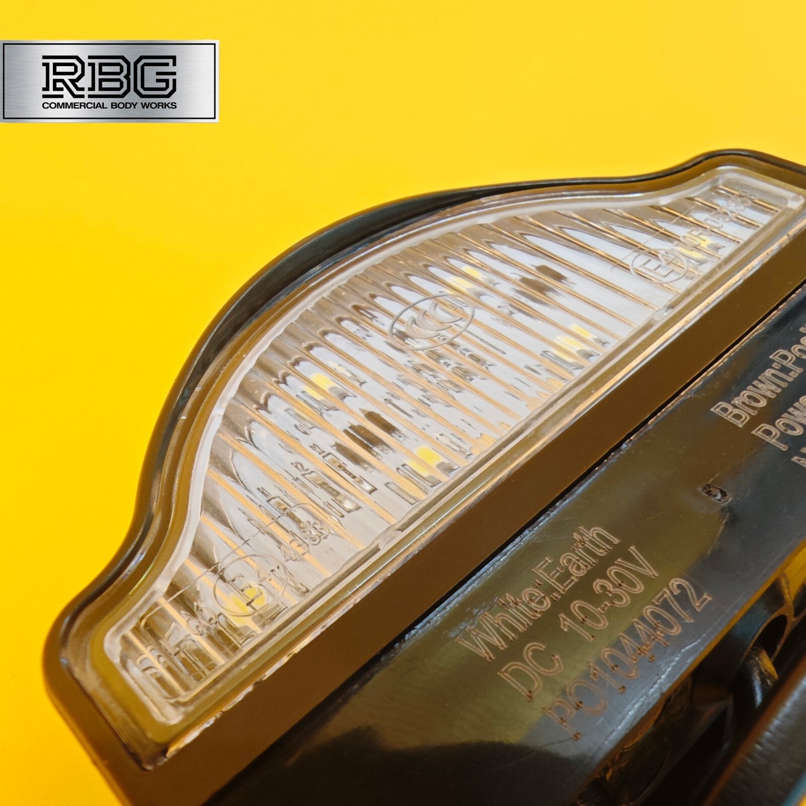Number Plate Light LED 10-30V Light for Trailer Caravan Trucks Ifor Williams UK