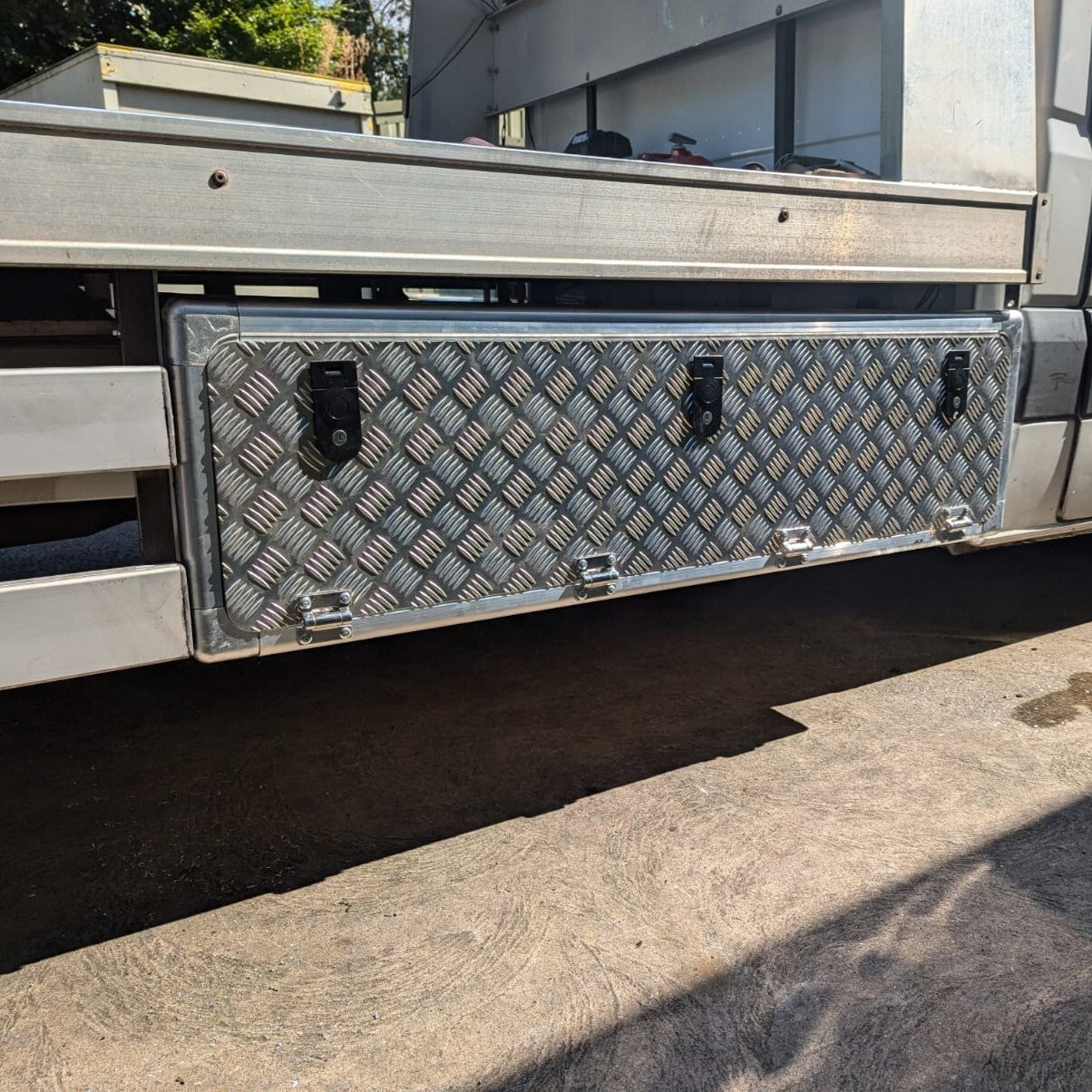 Toolbox Storage Box Lockable for Recovery Vehicle Aluminium Trucks FREE POSTAGE!