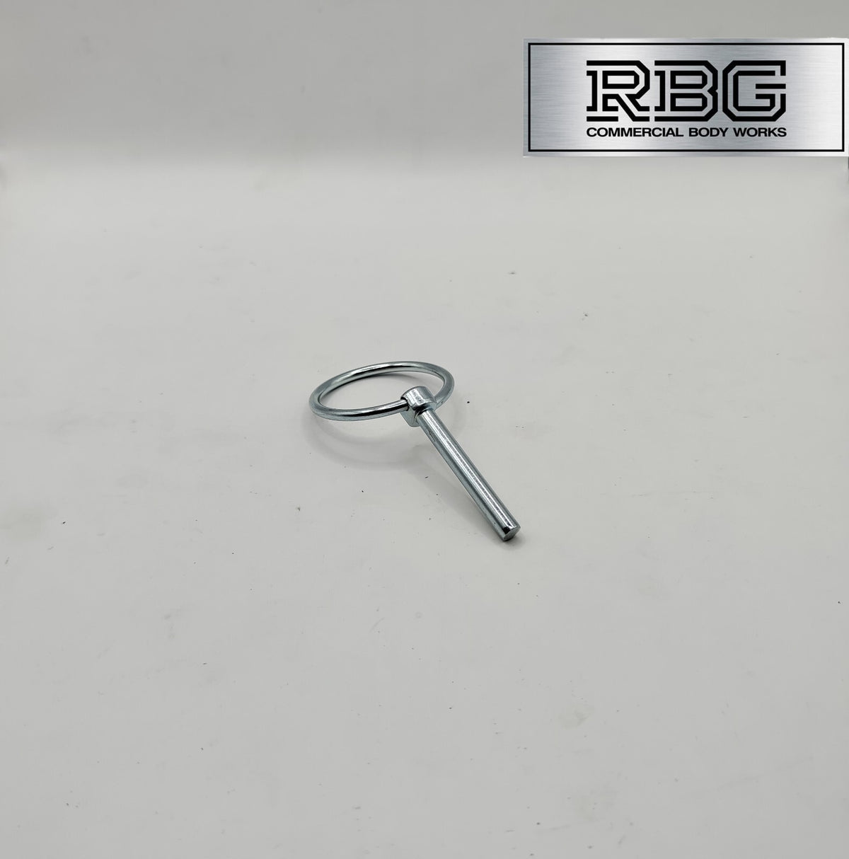 2x Lynch Pins Ø6 x 45mm Zinc Plated Steel Linch Pins Trailer, Tractor, Truck