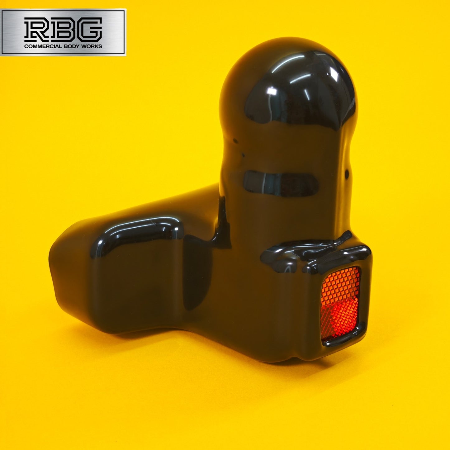 Cover with Reflector ALKO High Reach Towball Black PVC Standard 50mm Tow Ball
