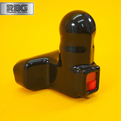 Cover with Reflector ALKO High Reach Towball Black PVC Standard 50mm Tow Ball