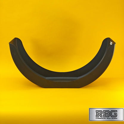 14 Inch Plastic Mudguard Single 790mm x 220mm for Trailer 14″ Wheel Domar Deluxe
