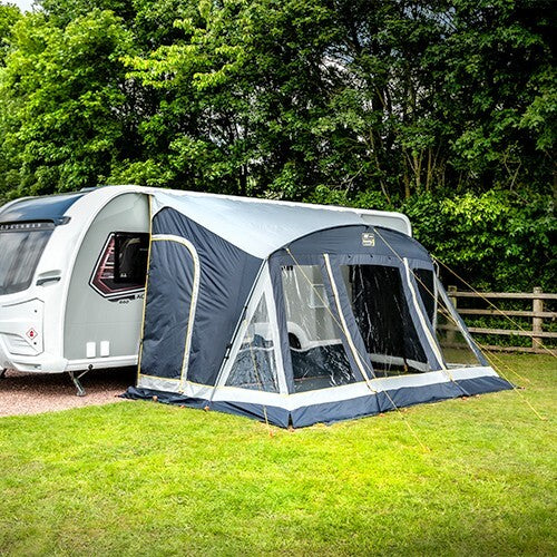 Stoneleigh Poled Porch Awning 390cm for Caravan & Motorhome Water Resistant UK