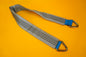 Axle Recovery Strap 5ton 50mm D-Rings + Protector 1m Lashing Cargo Heavy Duty